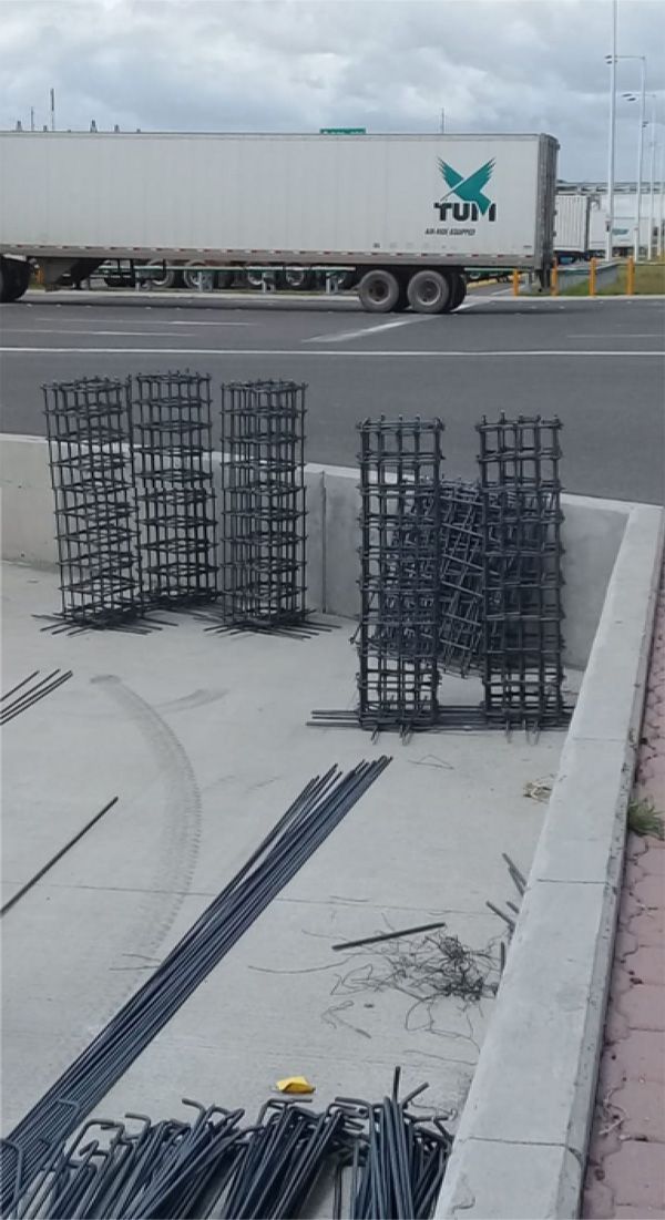 Armado de dados de acero